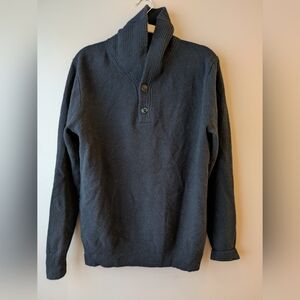 J. Crew Men's Shawl Neck Lambs Wool Pullover M